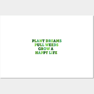 Plant Quote Posters and Art